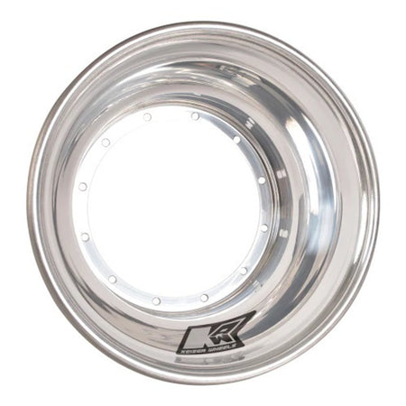 Keizer Aluminum Inner / Outer Wheel Shell - 10 x 5 in - Polished