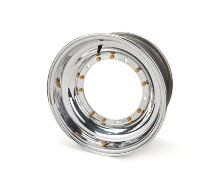 Keizer Aluminum Sprint Car Direct Mount Wheel - 15 x 8 in - 3 in Backspace - Polished