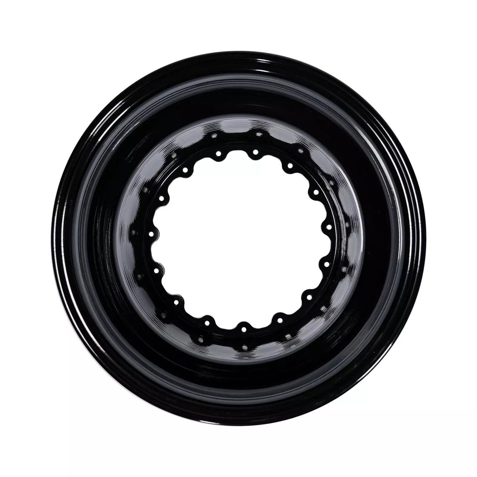 Keizer Aluminum Outer Wheel Shell - 15 x 9 in - Black W159B