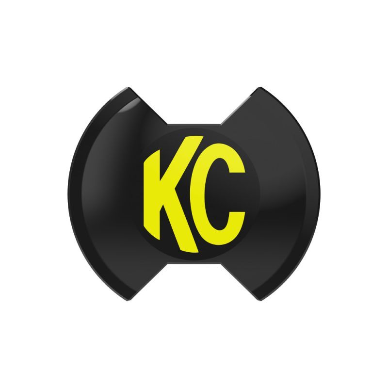 KC HiLiTES SlimLite 8 in Round Snap-On Light Cover - Black