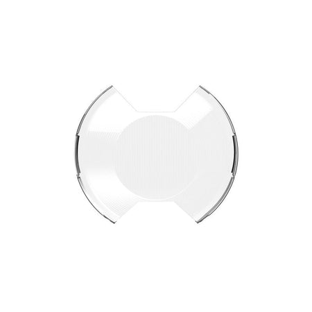 KC HiLiTES SlimLite Light Shield 8 in Round Snap-On Light Cover - Clear Textured