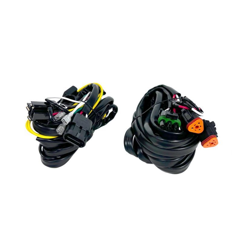 KC HiLiTES SlimLite 8 in Round Light Assembly Harness