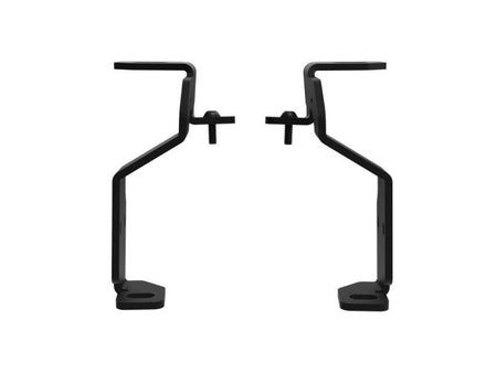 KC HiLiTES Cowl Mount Light Bracket Kit - Black - Ford Fullsize Truck 2021-24