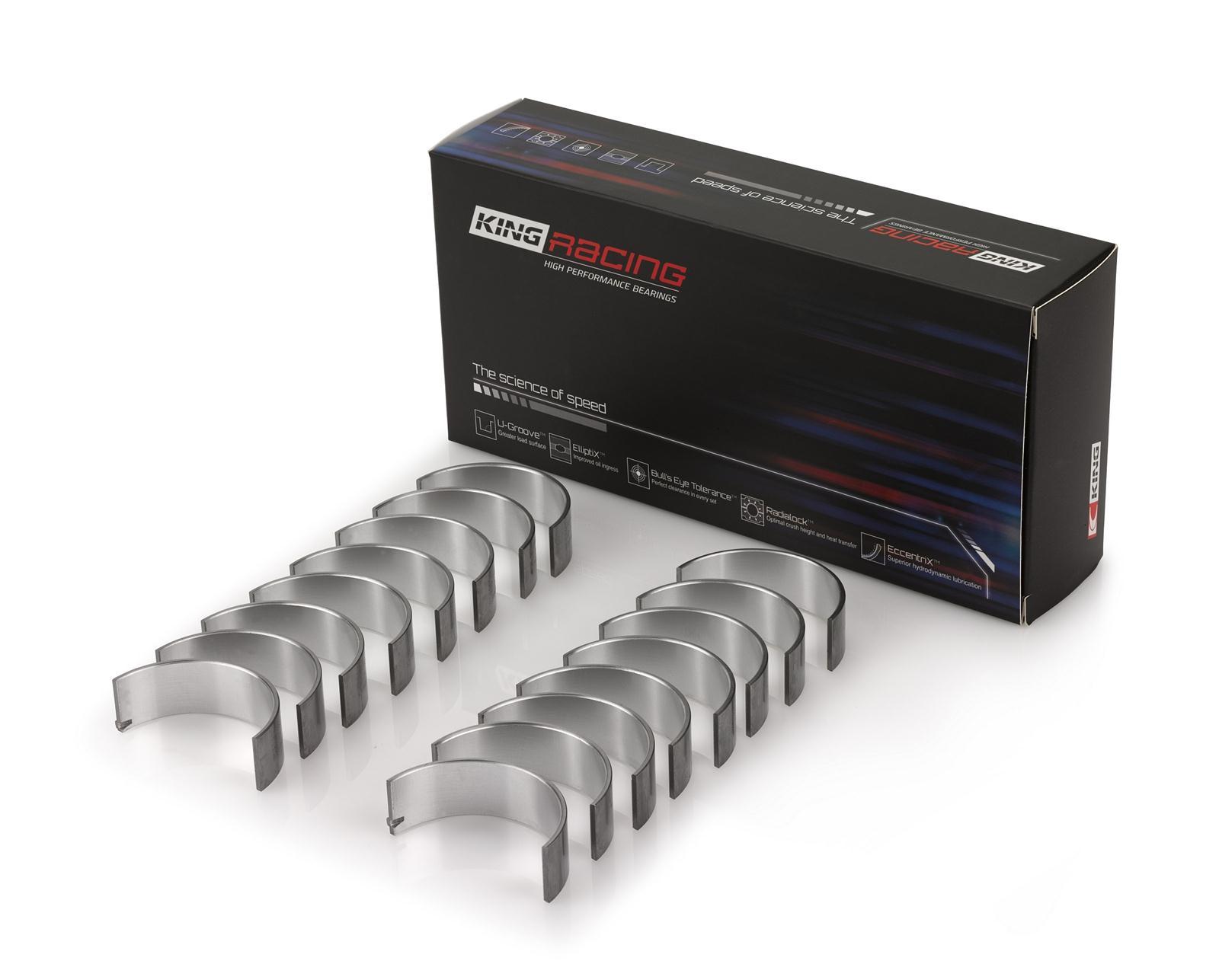 King XP-Series Connecting Rod Bearing - Standard - Narrowed - Extra Oil Clearance - Coated - GM LS-Series