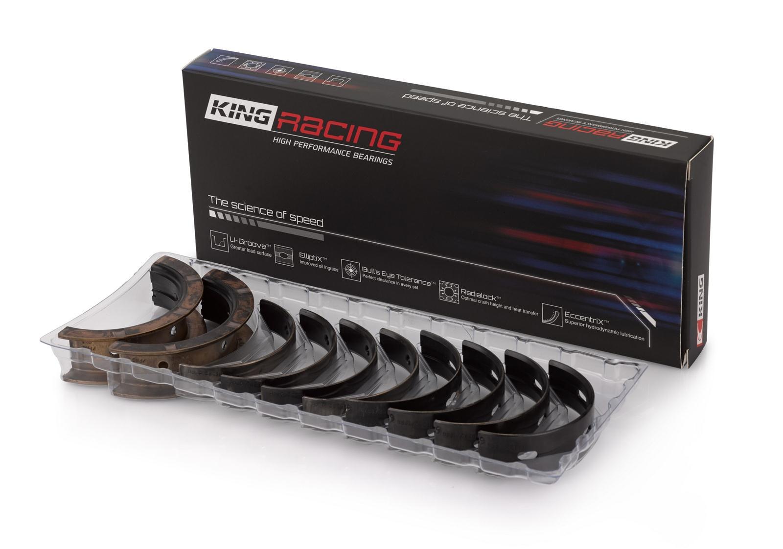 King XP Main Bearing Set - Standard - Ford 4 Cylinder