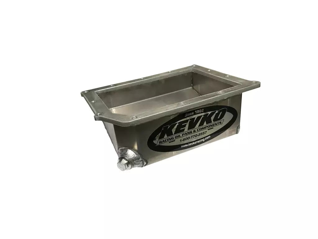 KEVKO GSXR Full Sump Natural Aluminum Engine Oil Pan - 3 Qt - Suzuki GSXR 600-750