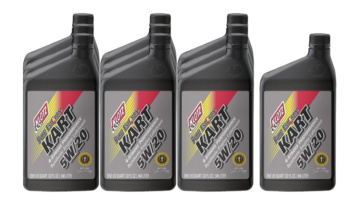 Klotz Pure Estorlin Kart 5W20 Synthetic Motor Oil - 1 Qt (Case of 10)