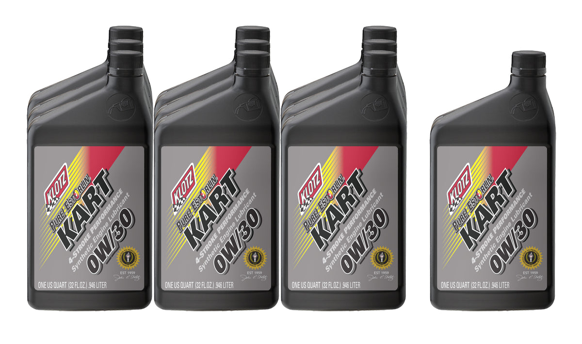 Klotz Pure Estorlin Kart 0W30 Synthetic Motor Oil - 1 Qt (Case of 10)