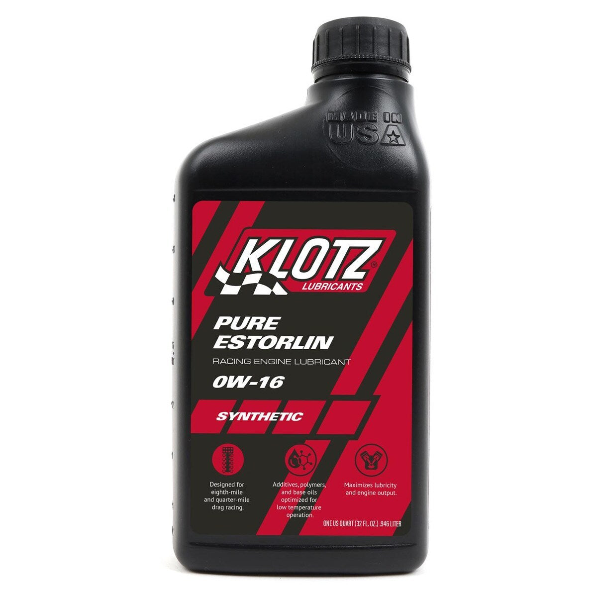 Klotz Pure Estorlin 0W16 Synthetic Motor Oil - 1 Qt.