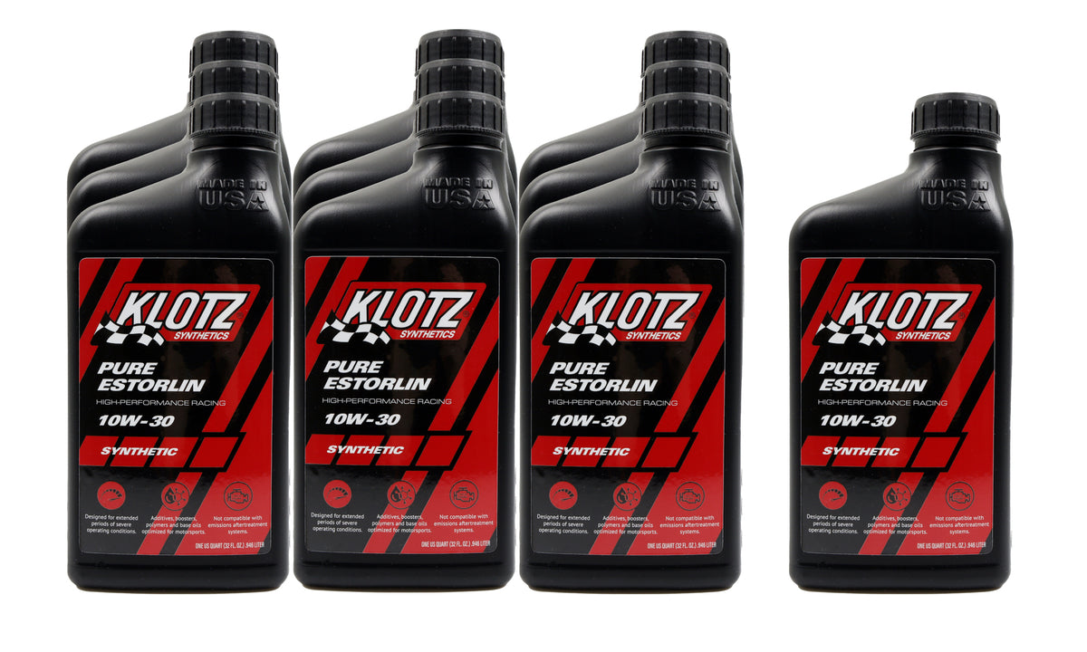 Klotz Pure Estorlin 10W30 Synthetic Motor Oil - 1 Qt (Case of 10)