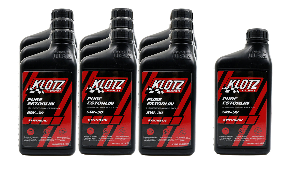Klotz Pure Estorlin 5W30 Synthetic Motor Oil - 1 Qt (Case of 10)