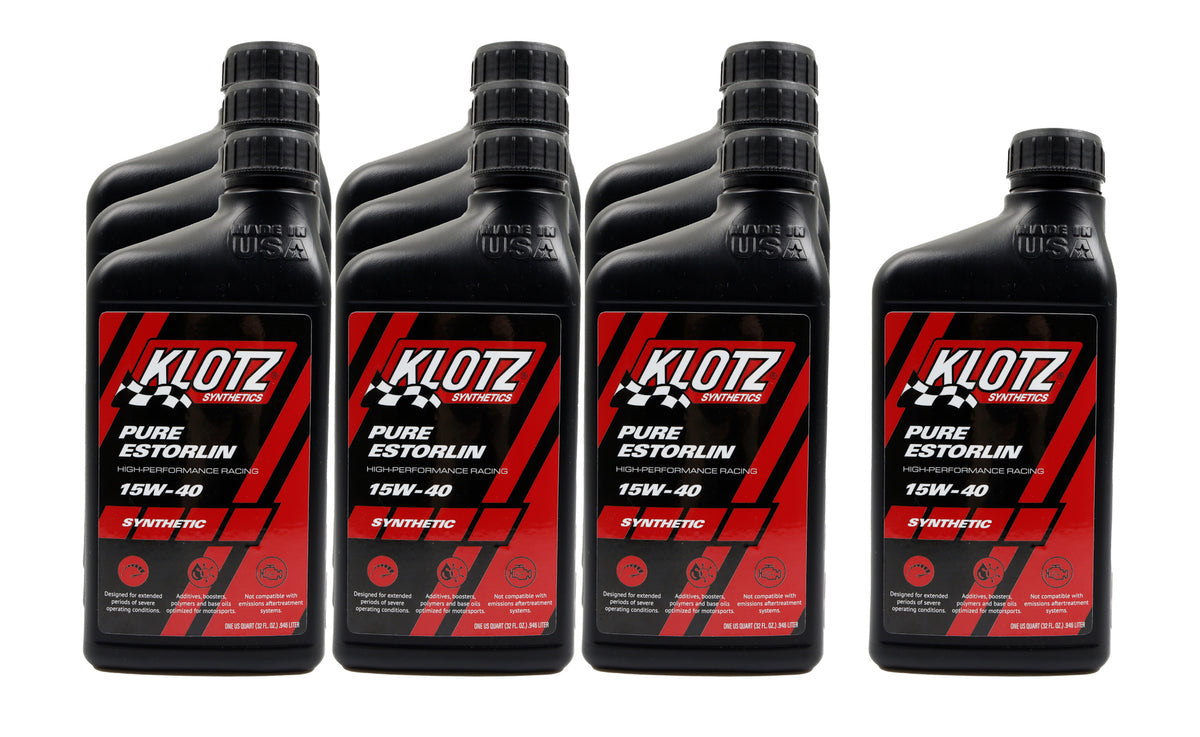 Klotz Pure Estorlin 15W40 Synthetic Motor Oil - 1 Qt (Case of 10)