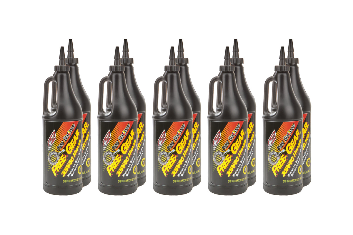 Klotz Pure Estorlin Hypoid 30W60 Synthetic Gear Oil - 1 Qt Bottle (Case of 10)