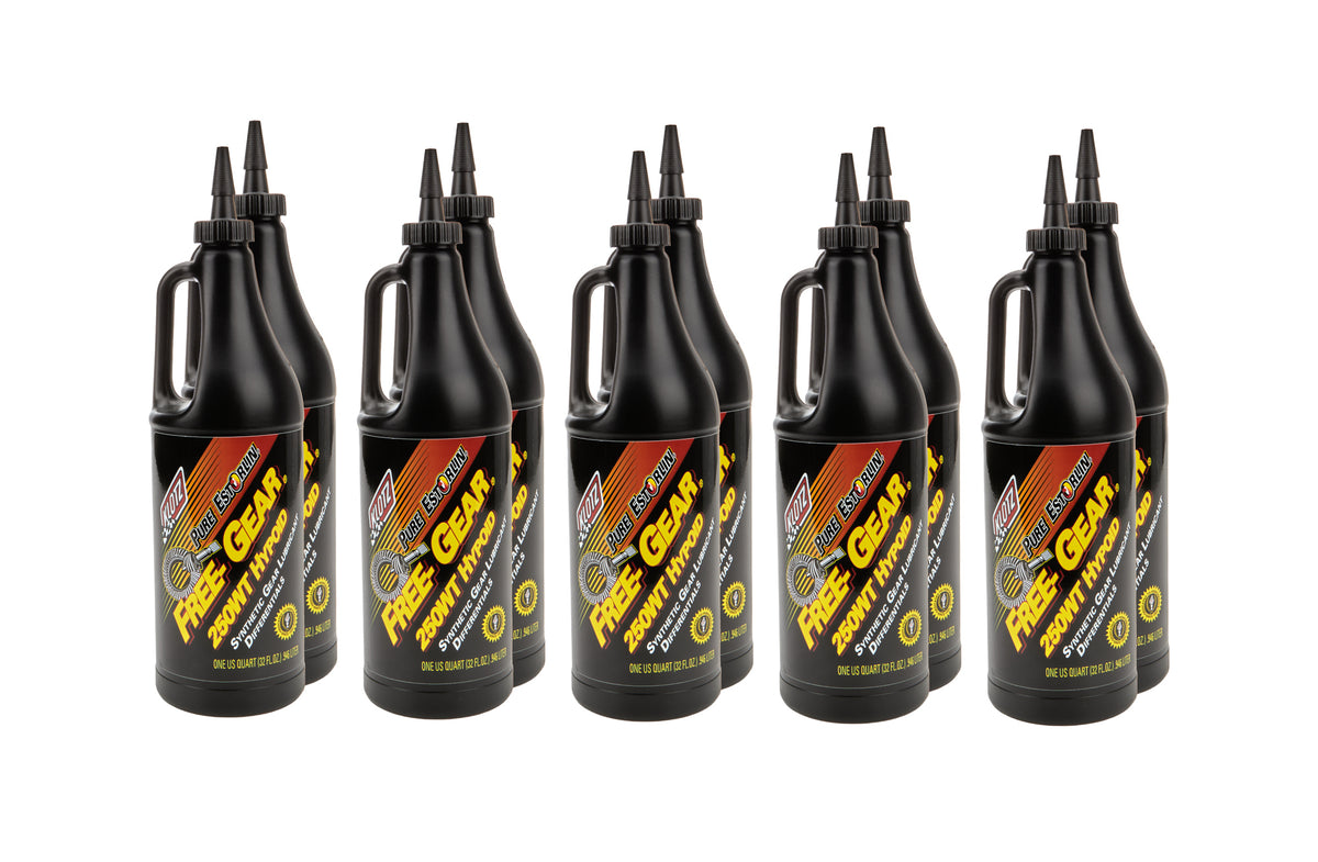 Klotz Pure Estorlin Hypoid 250WT Synthetic Gear Oil - 1 Qt Bottle (Case of 10)