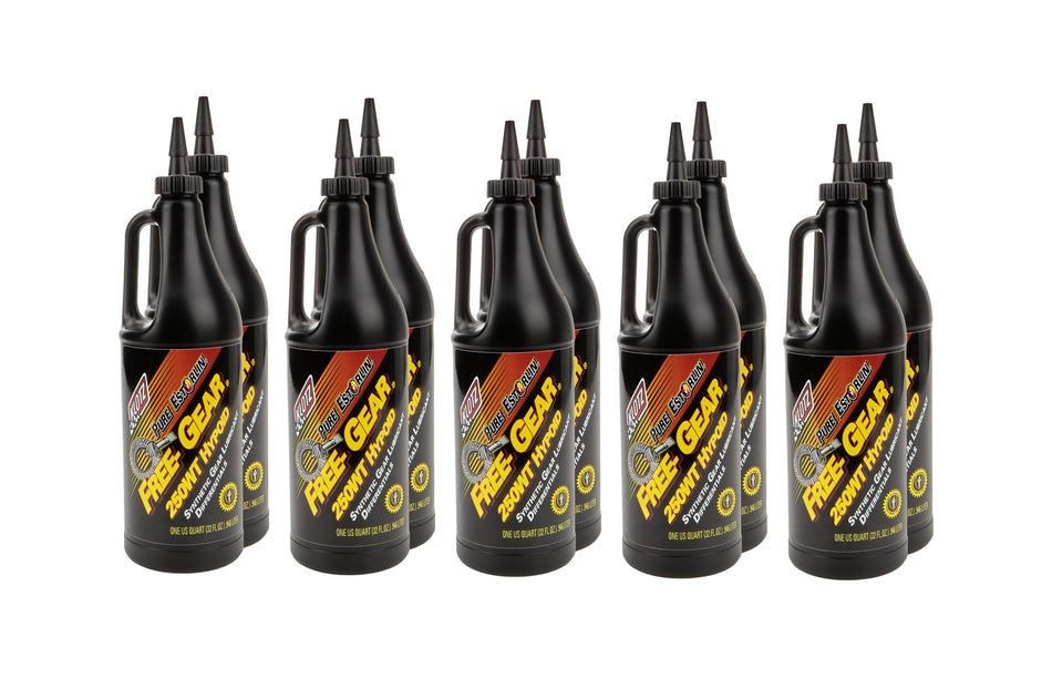 Klotz Pure Estorlin Hypoid 250WT Synthetic Gear Oil - 1 Qt Bottle (Case of 10)