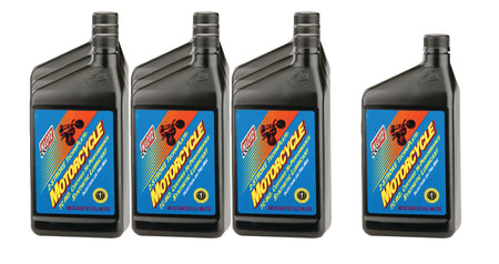 Klotz Motorcycle Techniplate TC-W2 Synthetic 2 Stroke Oil - 1 Qt (Set of 10)