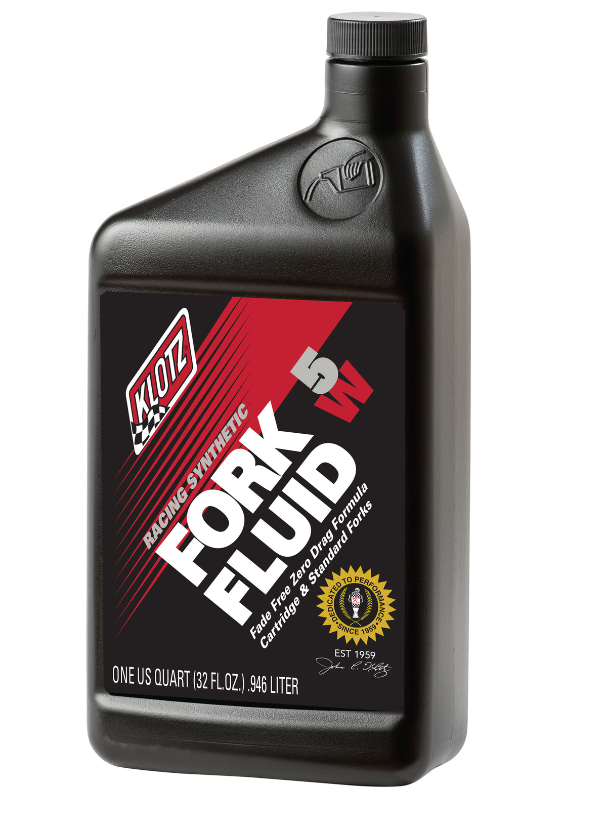 Klotz Fork Fluid 5WT Synthetic Shock Oil - 1 Qt