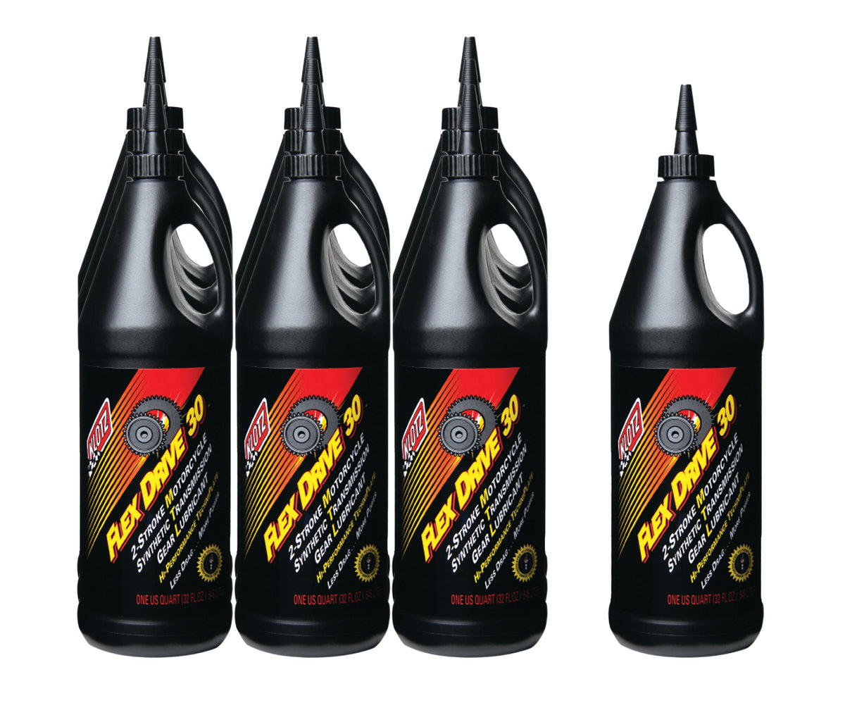 Klotz Flex Drive 30 Synthetic Manual Transmission Oil - 30W - 1 Qt Bottle (Case of 10)