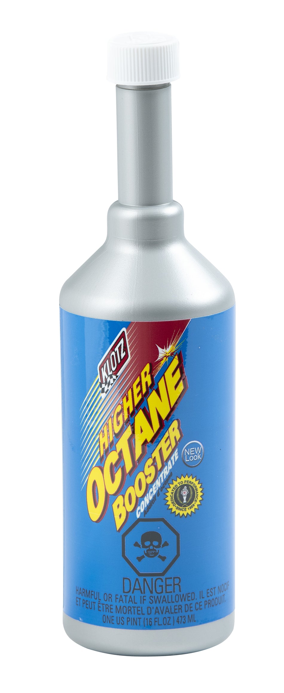Klotz Octane Booster - Alcohol / Gas - 1 Pint Bottle