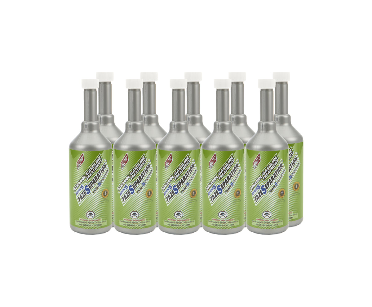 Klotz Faze Separation Fuel System Lubricant - Gas / E85 - 1 Pint Bottle (Case of 10)