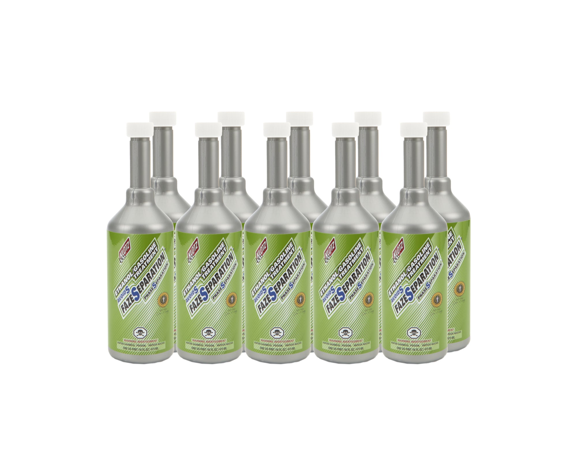 Klotz Faze Separation Fuel System Lubricant - Gas / E85 - 1 Pint Bottle (Case of 10)