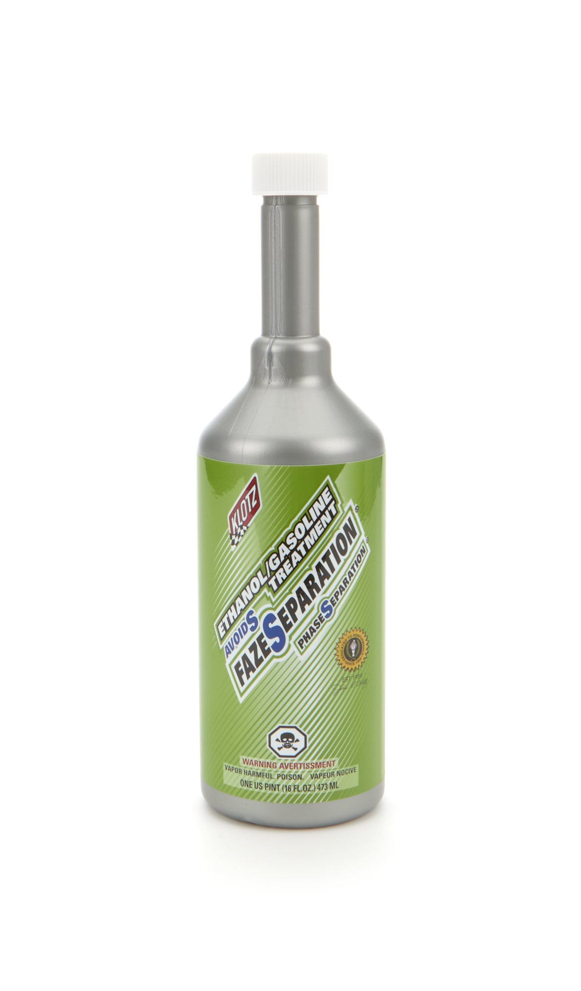 Klotz Faze Separation Fuel System Lubricant - Gas / E85 - 1 Pint Bottle