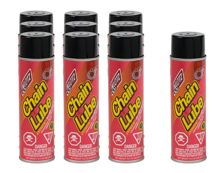 Klotz EXTRATRAC Chain Lube - 15.5 oz Aerosol (Case of 10)