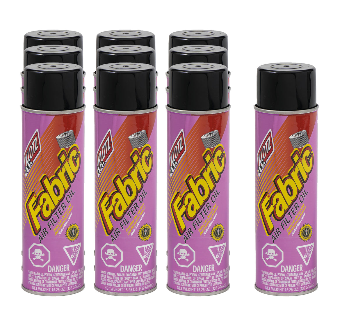 Klotz Air Filter Oil - 15.25 oz Aerosol - Fabric Filters KL-607