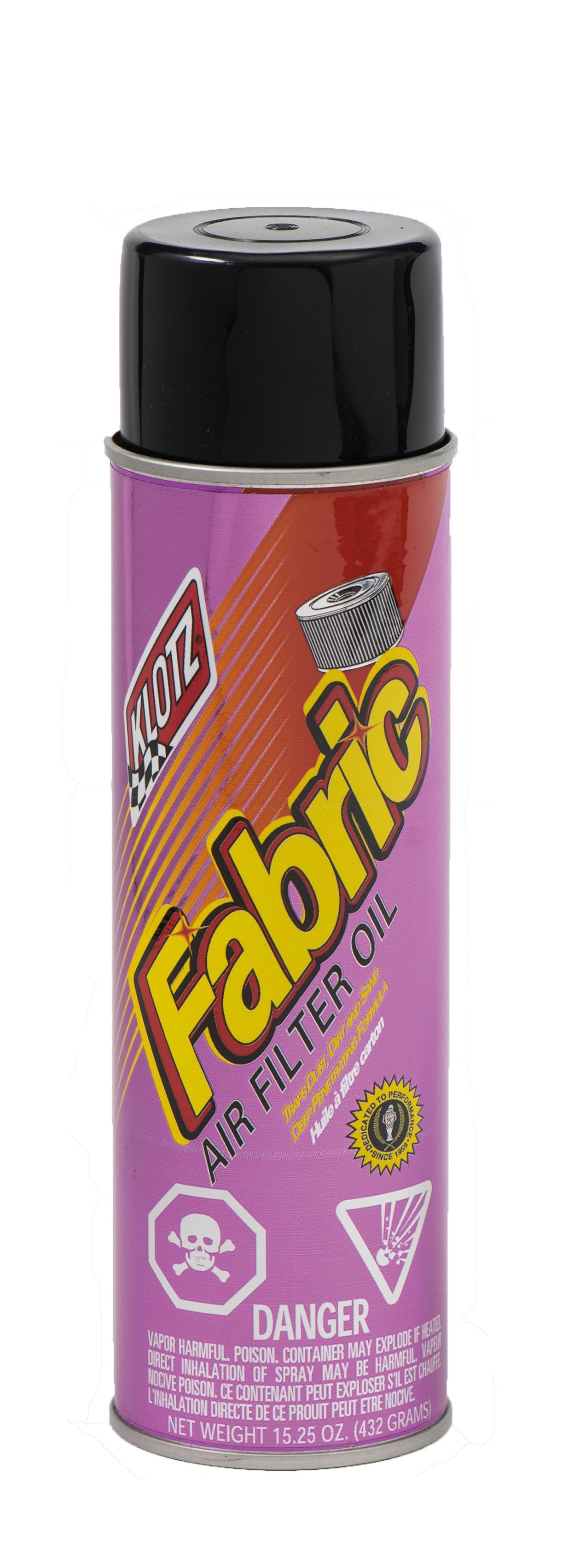 Klotz Air Filter Oil - 15.25 oz Aerosol - Fabric Filters KLOKL-607