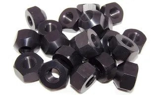Kluhsman Aluminum Lug Nut - 1/2-20 in Right Hand Thread - 1 in Hex Head (Set of 20)