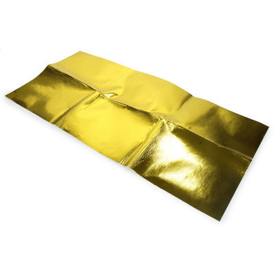 Koolmat Gold Original Reflective Foil - 750 Degree Rated - 24 x 12 in Sheet - Self Adhesive Backing