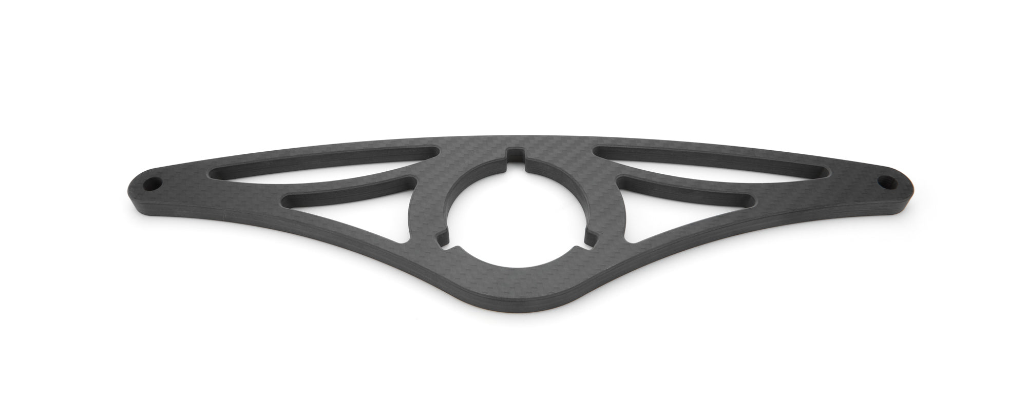 King Sprint Car Steering Box Mount - Carbon Fiber