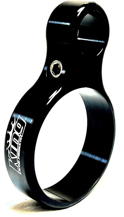 King Clamp-On Fire Extinguisher Mount - 1-3/8 in Tubing - 5 lb Lifeline 360 Bottle - Black