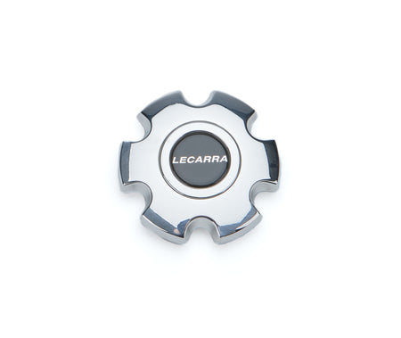 Lecarra Horn Button - Polished - Black / Silver Lecarra Logo - Single Contact - Lecarra Trans Am