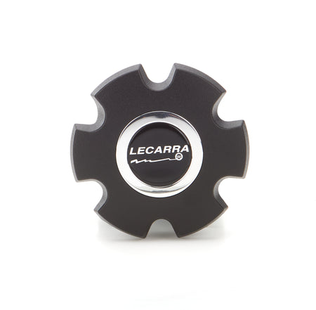 Lecarra Horn Button - Black - Black / Silver Lecarra Logo - Single Contact - Lecarra Trans Am