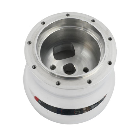 Lecarra Steering Wheel Adapter - Lecarra 9 Bolt Steering Wheels to OE Column - Polished - Ford Fullsize SUV / Truck 1992-99