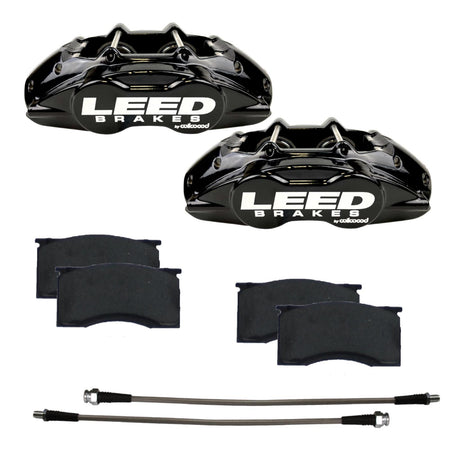 Leed MaxGrip Brake Caliper - Black - Ford Mustang 1964-67 (Pair)