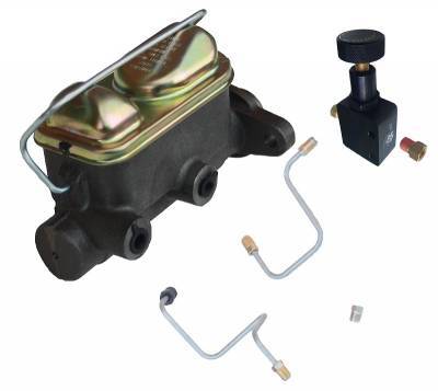 Leed Master Cylinder w/ Proportioning Valve - 1 in Bore - Ford Mustang 1964-66