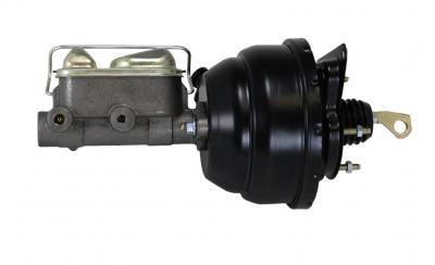 Leed Brake Booster / Master Cylinder - 8 in OD - 1 in Bore - Black - Ford Mustang 1967-70 FC0019HK