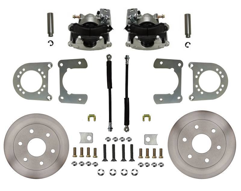 Leed Disc Conversion 1 Piston Rear Brake Kit - GM Fullsize Truck / SUV 1963-87 RC6001