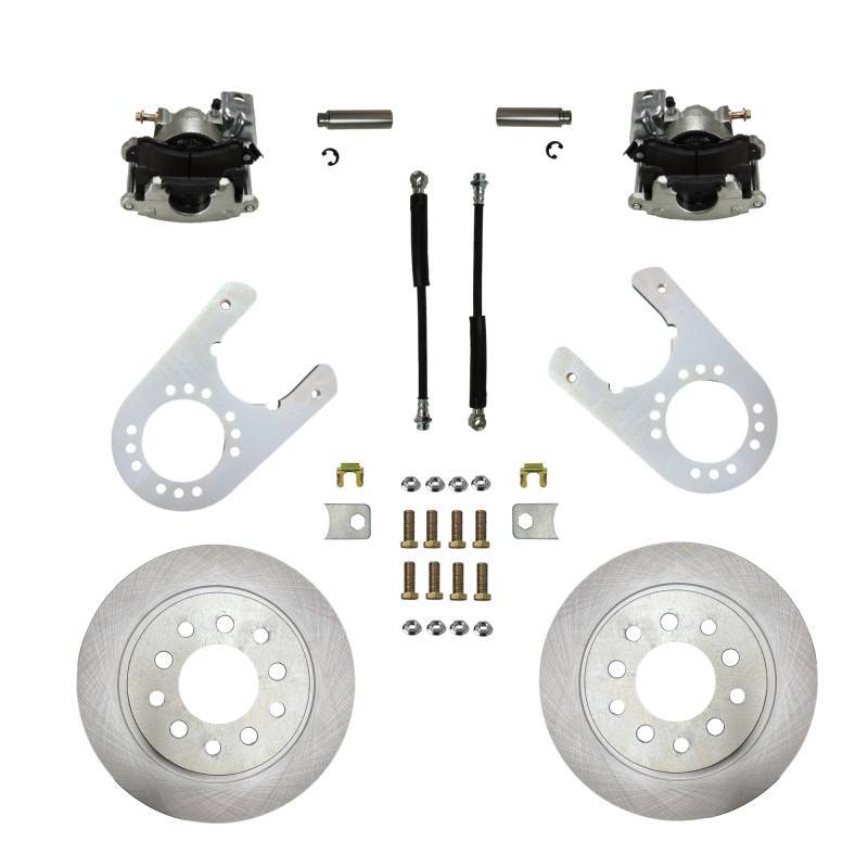 Leed Disc Brake Conversion Rear Kit - 1 Piston Caliper - 11.5 in Rotors - GM Fullsize Truck 1988-98 RC6003