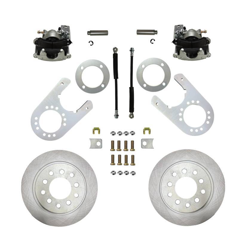 Leed Disc Brake Conversion Rear Kit - 1 Piston Caliper - 11.5 in Rotors - GM Fullsize Truck 1988-98 RC6004