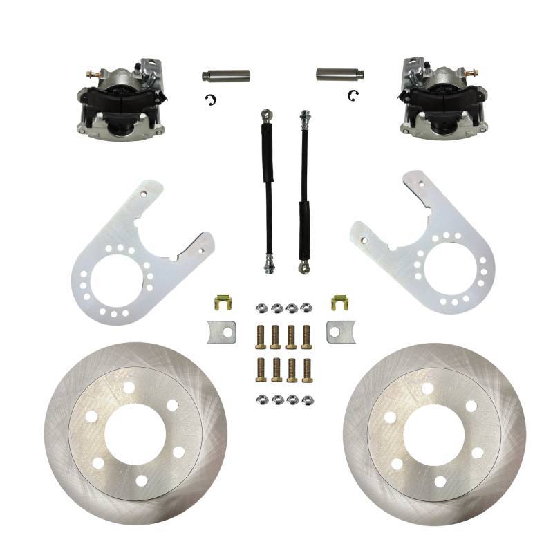 Leed Disc Brake Conversion Rear Kit - 1 Piston Caliper - 11.65 in Rotors - GM Fullsize Truck 1988-98 RC6005