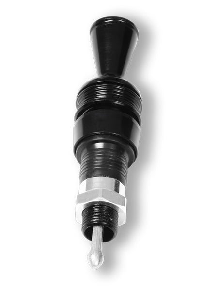Lokar Anchor-Tight Bottom Transmission Dipstick Fitting - Black Ceramic - GM Powerglide
