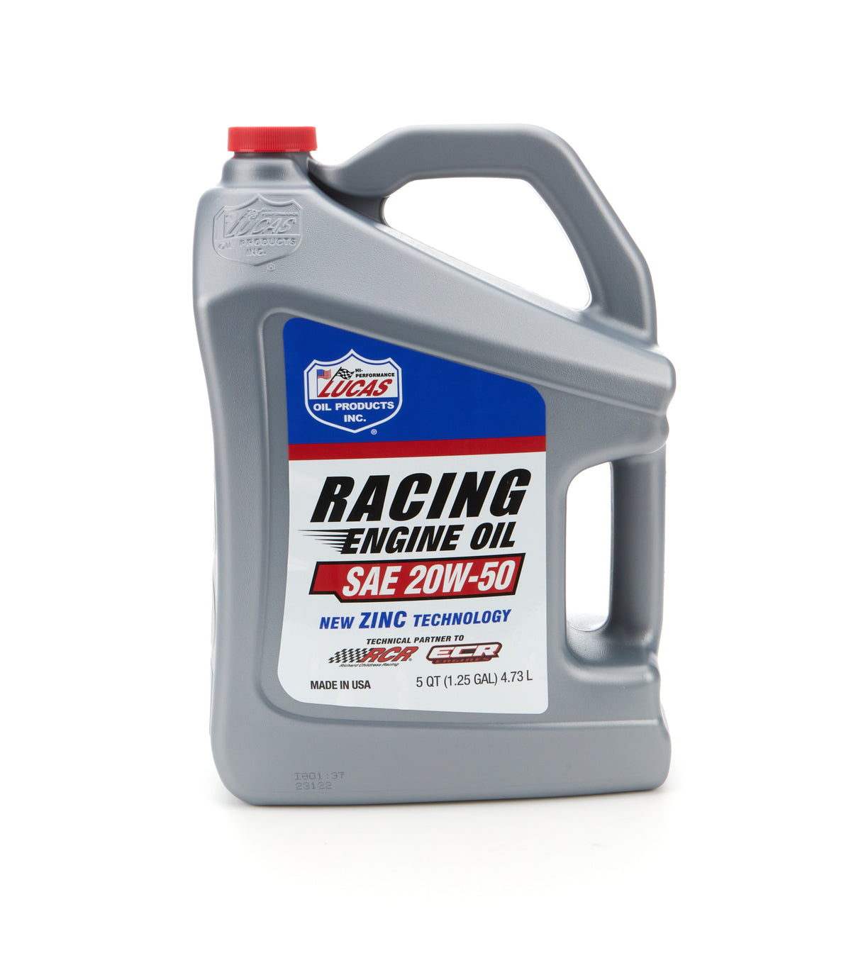 Lucas Racing High Zinc 20W50 Motor Oil - 5 Qt Jug
