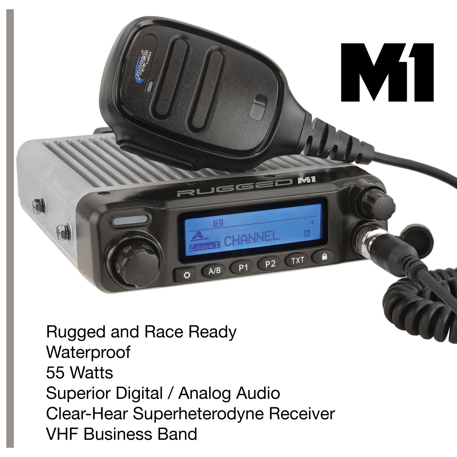Rugged Radios RAM Two-Way Mobile Radio Kit - Rambler G4 RAM-G4