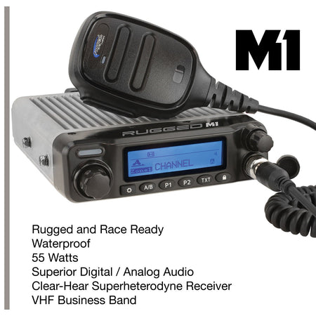 Rugged Radios RAM Two-Way Mobile Radio Kit - G1 Waterproof RAM-G1