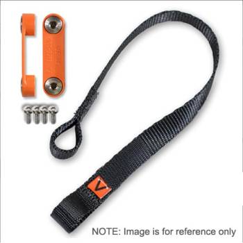 HANS Device Tether Kit - Quick Click - Sliding - Oval Style (Adjustable/Pro Ultra/Sport I/Professional) - Extra Short