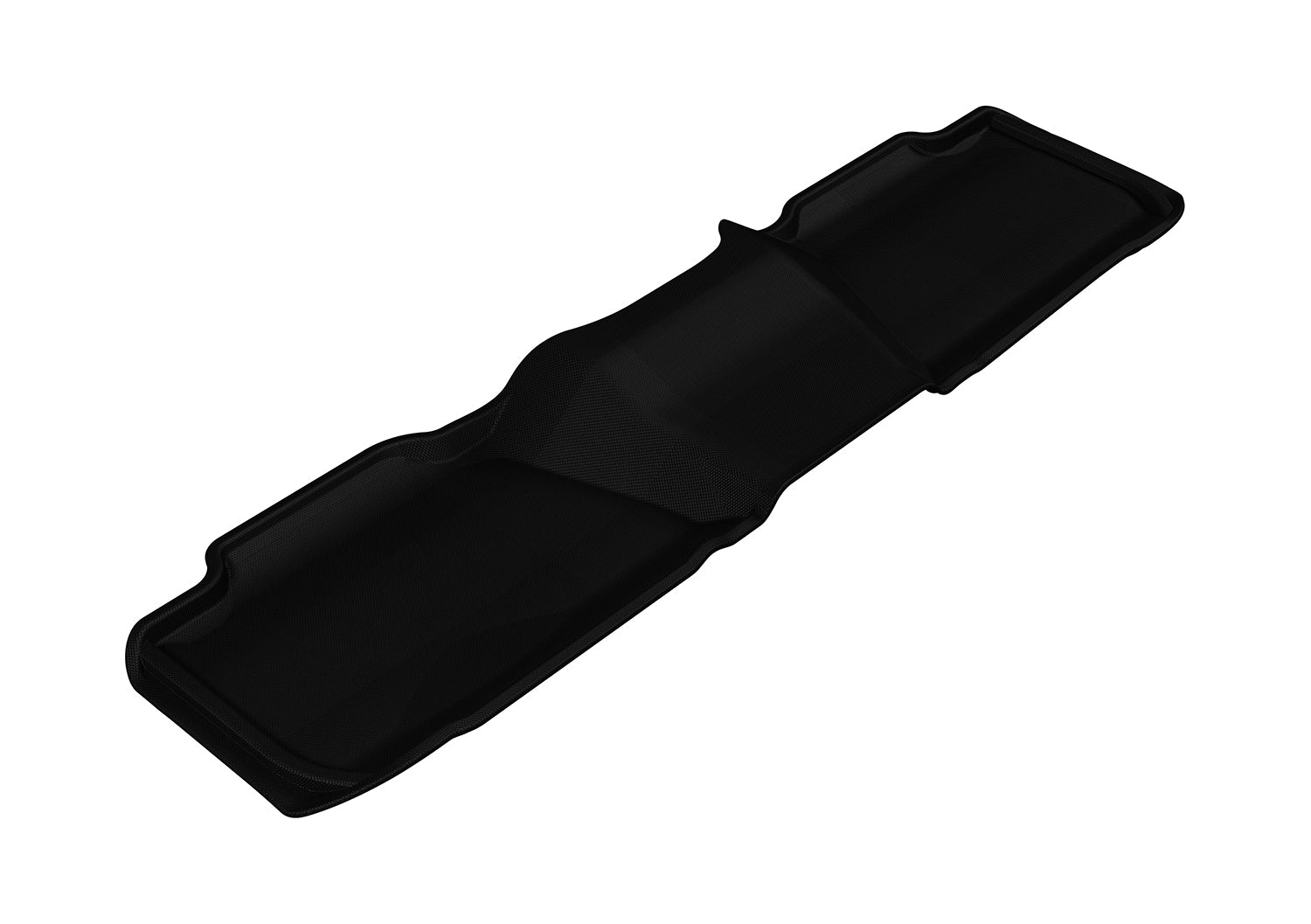 3D MAXpider Kagu Second Row Floor Liner - Black / Textured - GM Fullsize SUV 2007-14