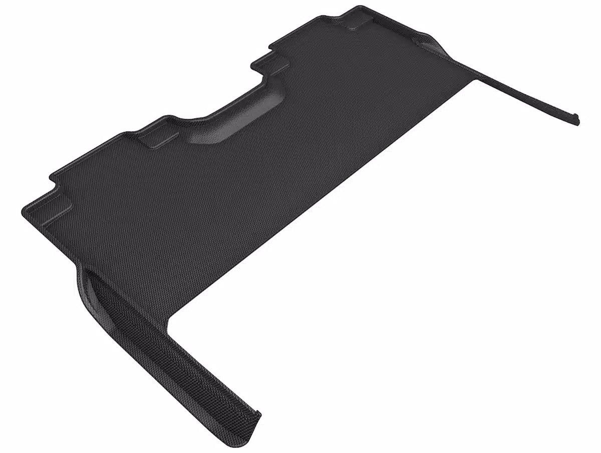 3D MAXpider Kagu Second Row Floor Liner - Black / Textured - SuperCrew Cab / Ford Fullsize Truck 2021-25